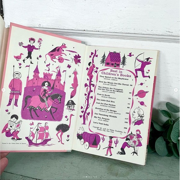 Vintage Best in Children’s Books WARHOL 1st Ed V15 Dust Jacket Red Hen 1958 - Picture 3 of 9